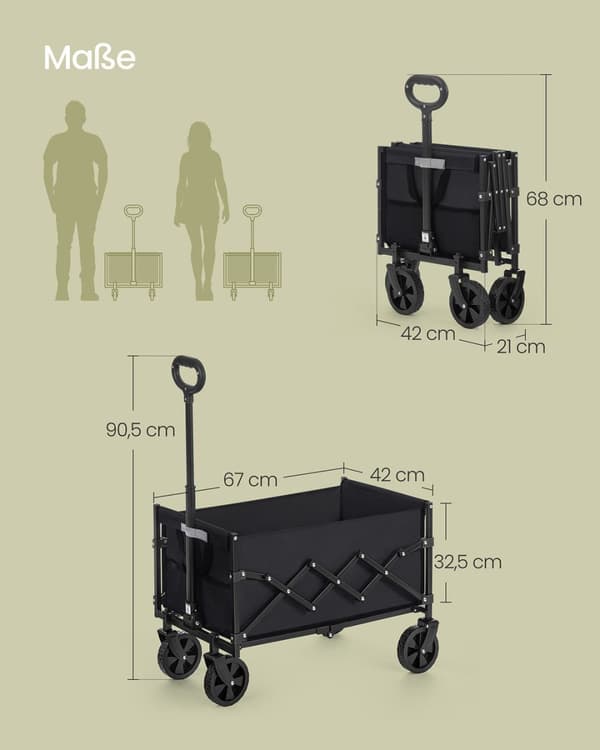 Handky -taitettavissa jopa 150 kg muste -mustana