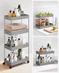 Miniatyrbillede 7 af 8: Trolley - med 4 niveauer - grå