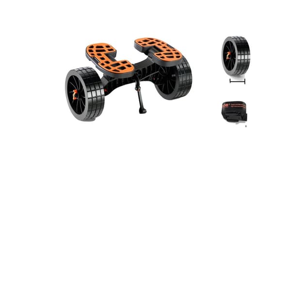 Kayakvogn, Belastningskapacitet, Aftageligt design, All-terrain solide dæk,320lbs