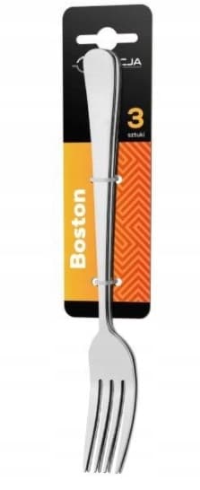 Boston middagsgafflar 3 st Silver