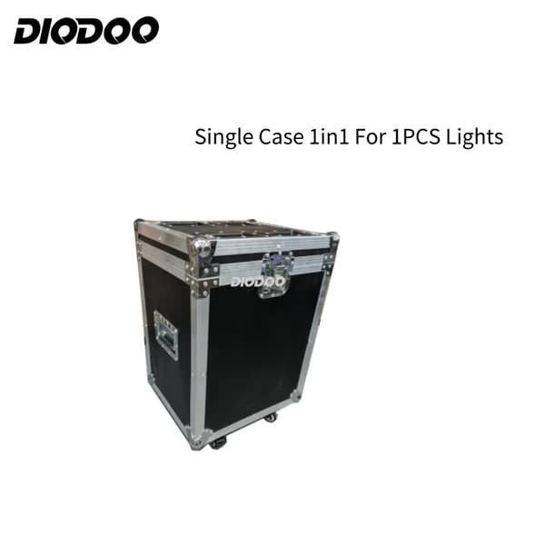 : Flight Case til Beam 230W 7R Lys, Skræddersyet Design, Holdbar Konstruktion,1 STK, kun sag 2i1