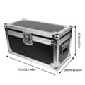 Miniatyrbillede 4 af 4: Scene Lys Flight Case, Passer til 2 Kold Flamme Maskiner, Beskyttende Skum Polstring, Nem Mobilitet