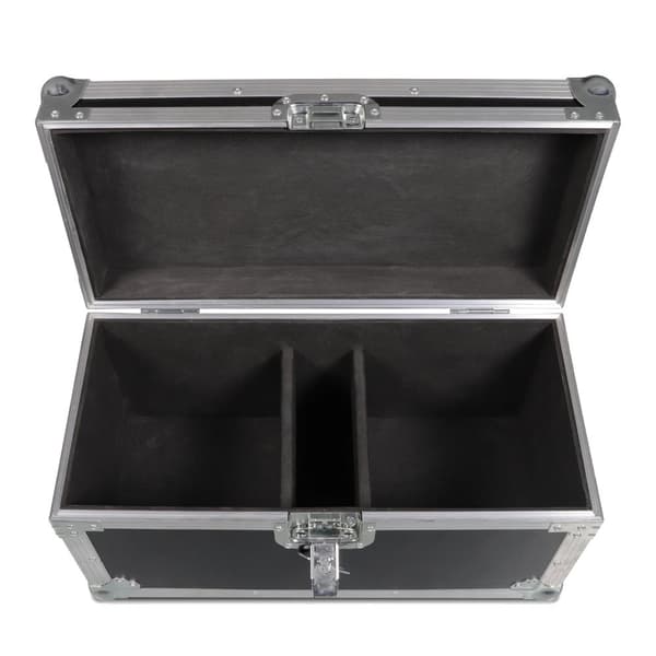 Scene Lys Flight Case, Passer til 2 Kold Flamme Maskiner, Beskyttende Skum Polstring, Nem Mobilitet