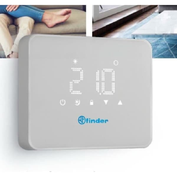 AMERICAN BOX FINDER FINDER TERMOSTATO AMBIENTE BLISS DIGITAL 1T9190030000