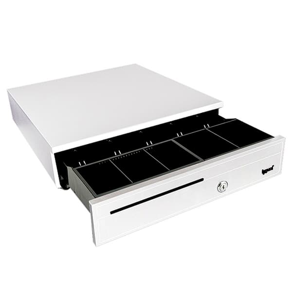 Kasseskuffe iggual IRON-3W Hvid