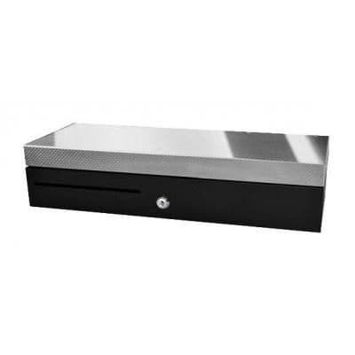 APG ECD460 Kassaregisterlåda med fällbart lock, ECD460-B-BLK