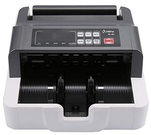 Olympia 947730887 pankkiautomaatti setelilaskurin harmaa (947730887)