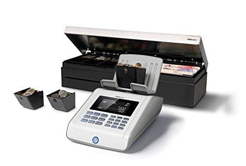 Safescan myntkoppsset 4617CC, vägbart, 8 st, svart standardtomvikt (33,5 g för varje kopp) för - 1 st (132-0647)
