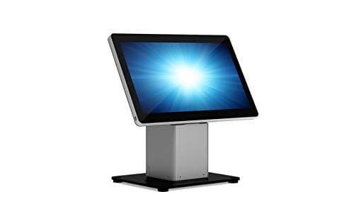 Elo Touch Solutions E514693 Elo Slim Desk Mount til Touchscreen Monitor, Cradle, Stregkodelæser, Fingeraftrykslæser, Webcam - Sort/Sølv