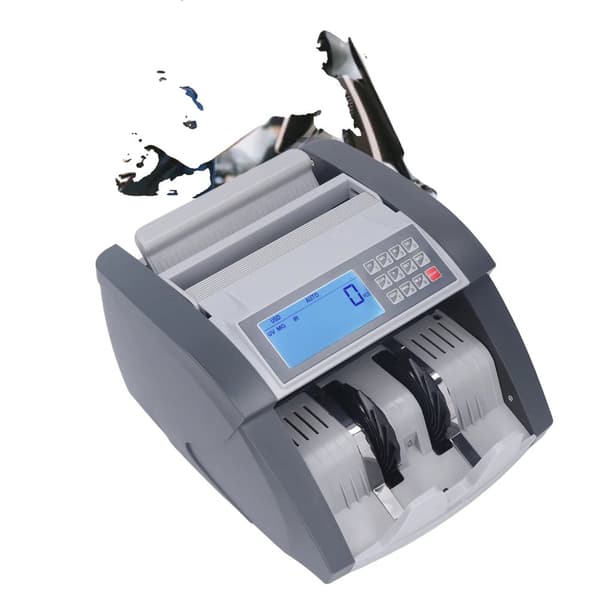 Pengeoptællingsmaskine, UV-detektion, LCD-display, høj kapacitet,EU