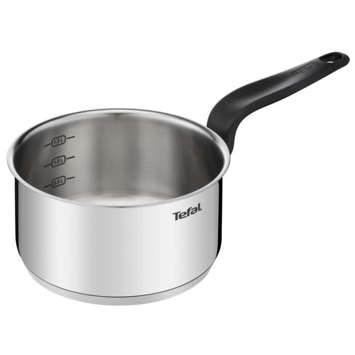 TEFAL E3082904 PRIMÄR 18 cm rostfri kastrull / 2,1 L / induktionskompatibel