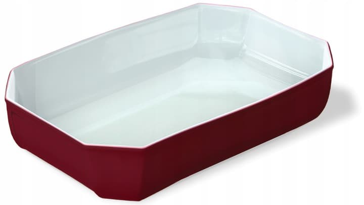 Röd 3,2 L Pyrex ugnsform