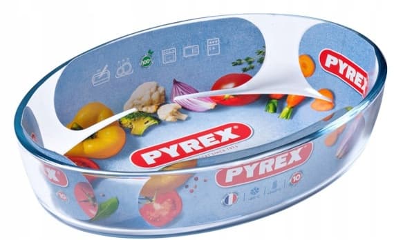 Värmebeständig skål för att baka lasagne PYREX 1,6 L