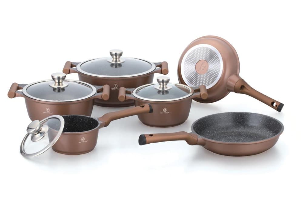 Herenthal 10 Delar Köksset GREBLON ® KOPPAR