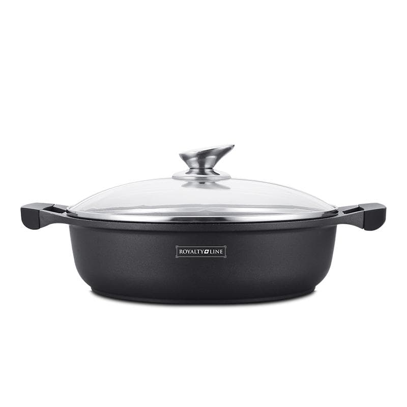 Royalty Line gryta med glaslock 28cm 4 liter induktion