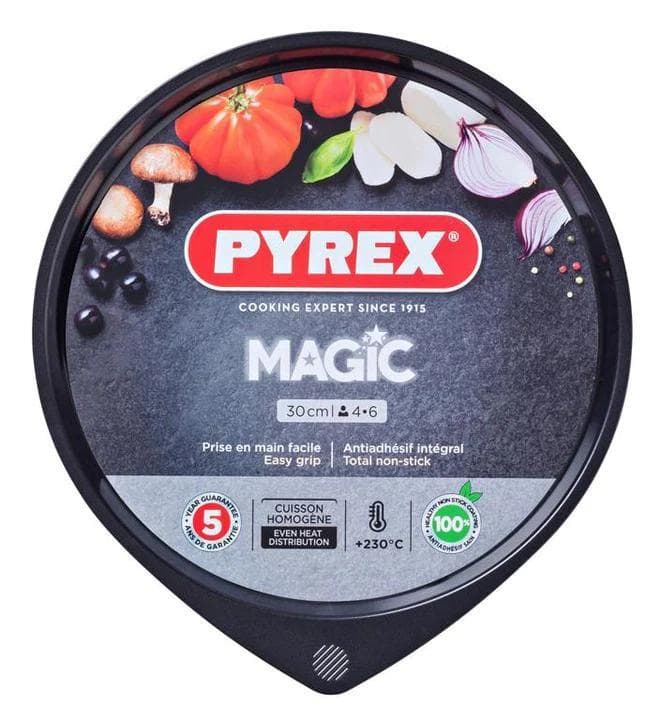 Bakplåt Magic Pyrex Ø30cm pizzabakform