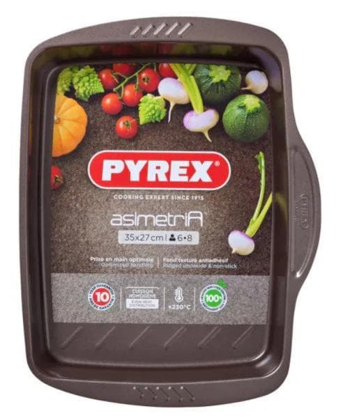 BAKPLAT - PYREX ASIMETRIA 35 x 27 x 5,5 cm