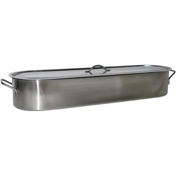 Baumalu fiskskål i rostfritt stål - Längd 60 cm