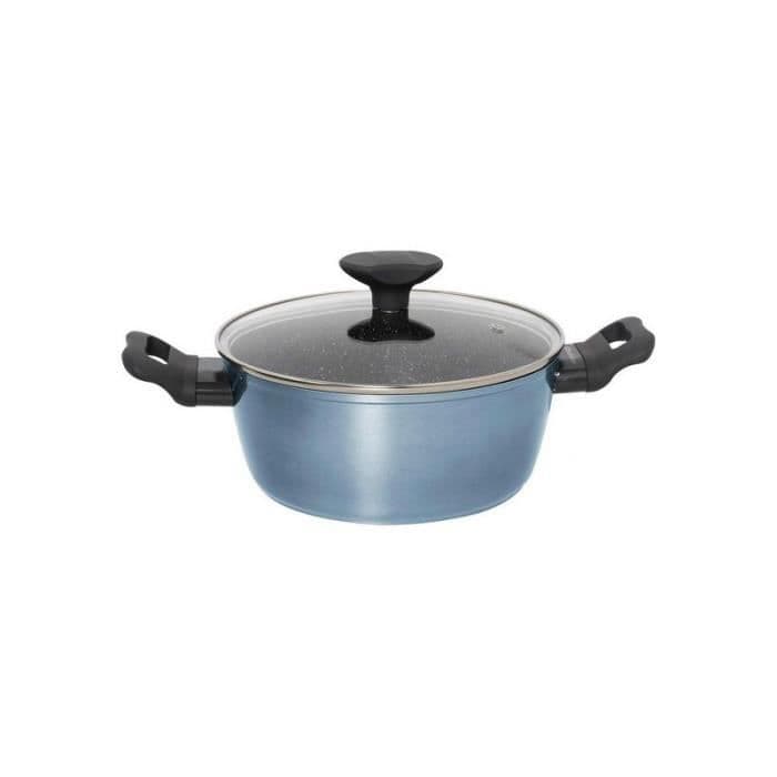 Gryta med glaslock Quttin Blue