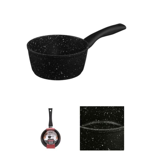 Smidd aluminium kastrull "Caractère" Secret de Gourmet - Smidd aluminium kastrull 16 cm