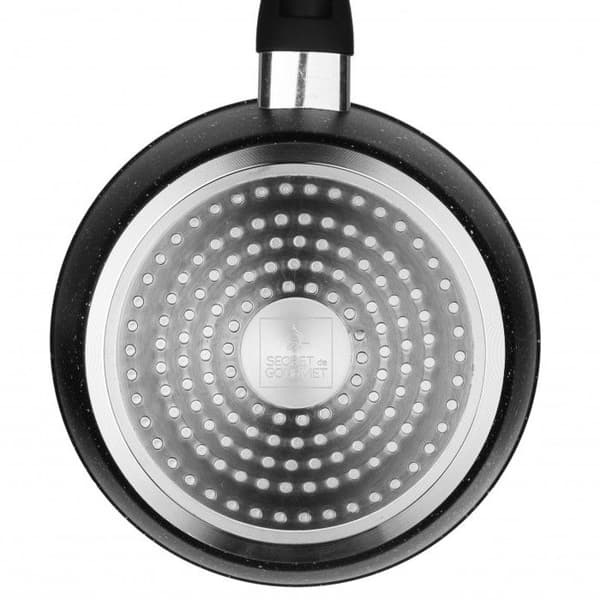 Kokkärl i smidd aluminium "Karaktär" Gourmethemlighet - Kokkärl i smidd aluminium 18 cm