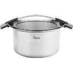 Kastrull i rostfritt stål induktion 24 cm 6 liter - WOLL - Concept Pro