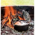 Miniatyrbild 3 av 3: Lodge, hängande gryta med järnlock, svart (Schwarz), 9,5 L