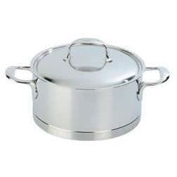 Kasserolle - Demeyere - 41328 Atlantis - 28 cm - 8,4 l - Rostfritt stål med lock