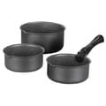 Miniatyrbild 1 av 4: Kastrullset - Arthur Martin - AM120G - 3 delar - Avtagbart handtag - Non-stick