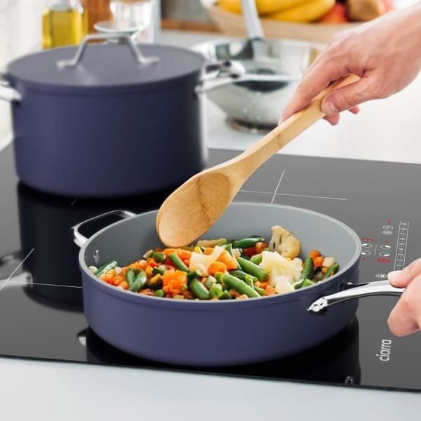 Ciarra Beyond Sauté Pan 28cm All Heat Induction Kastrull Non-Stick Aluminium Blå