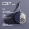 Miniatyrbild 4 av 6: Ciarra Beyond Induction Stekpanna 26cm All Heat Pot Non-Stick Keramisk Beläggning Blå