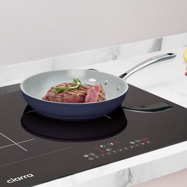 Ciarra Beyond Induction Stekpanna 26cm All Heat Pot Non-Stick Keramisk Beläggning Blå