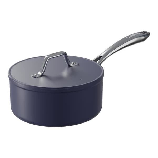 Ciarra Induktionskastrull 20cm med lock Kapacitet 2,8L Stekpanna Non-Stick Keramisk Beläggning Blå