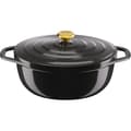 Miniatyrbild 1 av 6: Oval gjutjärnsgryta 30x23cm (5,7L) - TEFAL - Induktionskompatibel - Keramisk beläggning