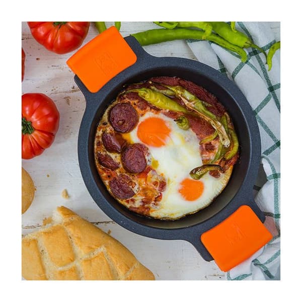 Kastrull - PINTI - CM20 - Non-stick - Keramik - 24 cm med lock