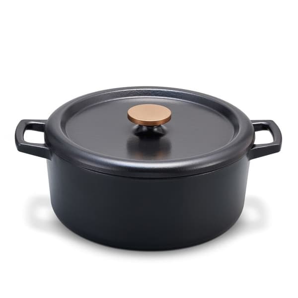 Gryta - BEKA - Nori - 30 cm - Gjutjärn - Kompatibel med alla värmekällor och ugnar