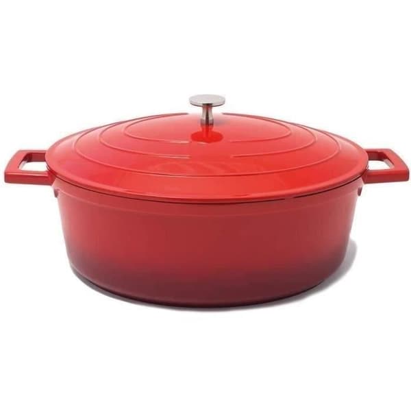 CLOUD oval gryta + lock - 6,6 Lt 32 x 25 cm