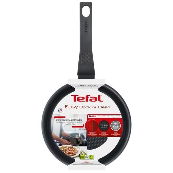 TEFAL B5542802 EASY COOK & CLEAN Kastrull 16cm, non-stick beläggning, alla värmekällor utom induktion, tillverkad i Frankrike