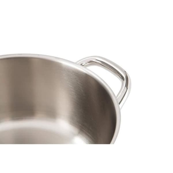Kastrull - Barazzoni - Chef Line - Rostfritt stål - 20 cm - Kompatibel med alla värmekällor