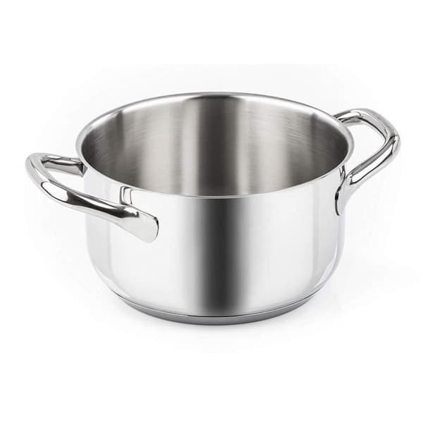 Kastrull - Barazzoni - Chef Line - Rostfritt stål - 20 cm - Kompatibel med alla värmekällor