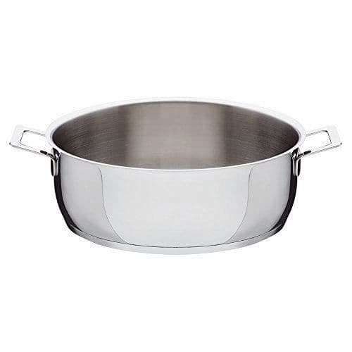 A di Alessi Grytor och kastruller Log i rostfritt stål...