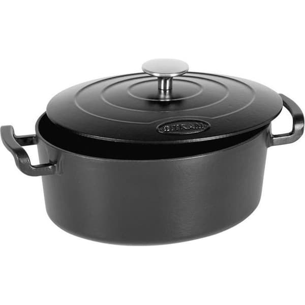 SITRAM SITRABELLA Oval cocotte i emaljerat gjutjärn - L26 cm - 4L
