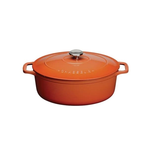 Hunter Oval Gjutjärnsgryta 33cm Kastanj - PUC473399