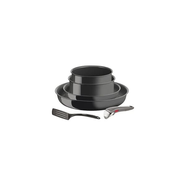 Tefal Casseroles Set 6 delar Ingenio Renew L2609602 Antracitgrå