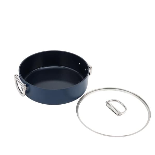 JOSEPH JOSEPH Space Non-Stick kastrull med lock och hopfällbart handtag 28cm Blå