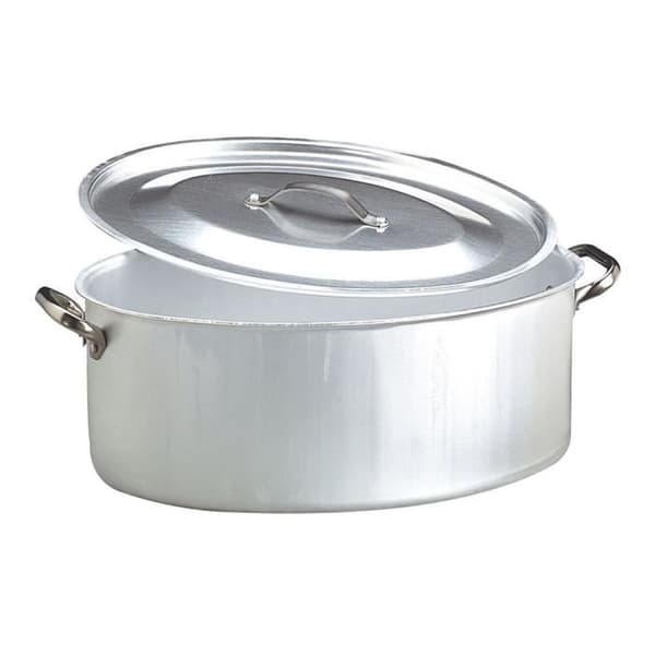 Oval cocotte 50x36 med lock - TomPress