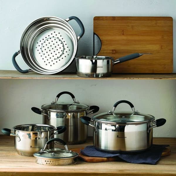 Kastrull - Masterpro - BGMP-1503-BK - AISI 304 rostfritt stål - 3,8 L - 28 x 7 cm