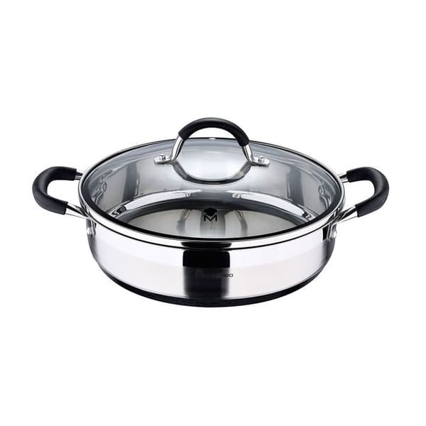 Kastrull - Masterpro - BGMP-1503-BK - AISI 304 rostfritt stål - 3,8 L - 28 x 7 cm