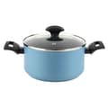 Miniatyrbild 1 av 5: Kastrull Induktion 20cm Smidd aluminium, PFOA-fri non-stick, Glaslock FAGOR Maxima Red 01199