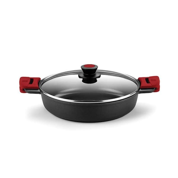 BRA Premiere Cast Aluminium Kastrull - Non-Stick Coating - 32 cm